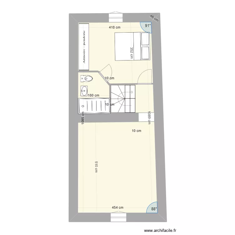 JEANMOULIN   ETAGE 1 PROJET. Plan de 