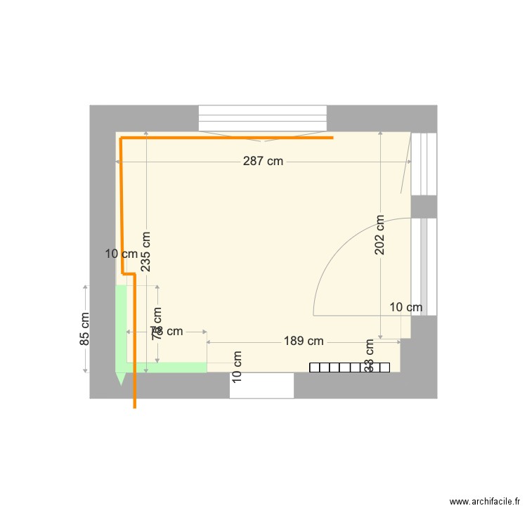 BUREAU. Plan de 0 pièce et 0 m2