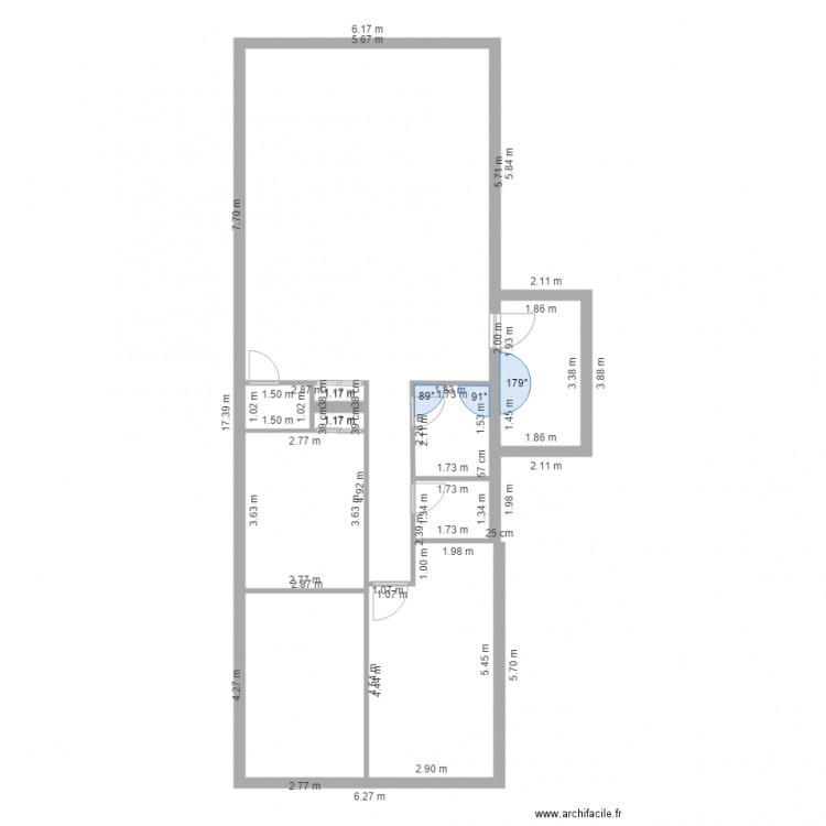 Darrigrand Moreira. Plan de 0 pièce et 0 m2