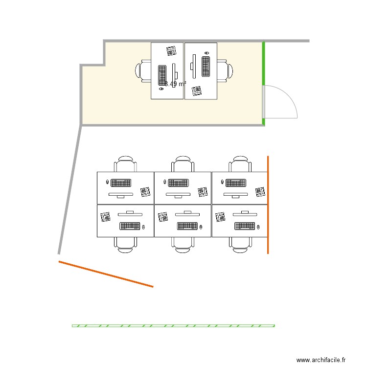 Desk BI RO V2019. Plan de 0 pièce et 0 m2
