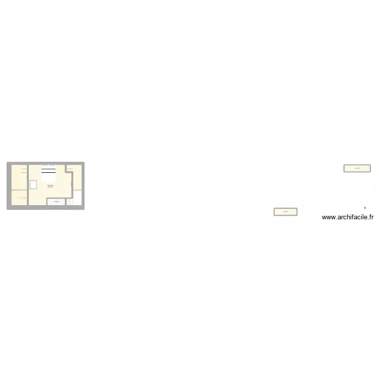 Plan TOTAL trois ponts - RDZ. Plan de 