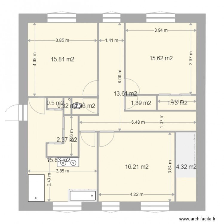 Cambon APD R 1. Plan de 0 pièce et 0 m2