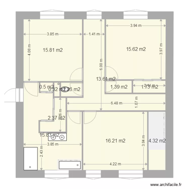 Cambon APD R 1. Plan de 