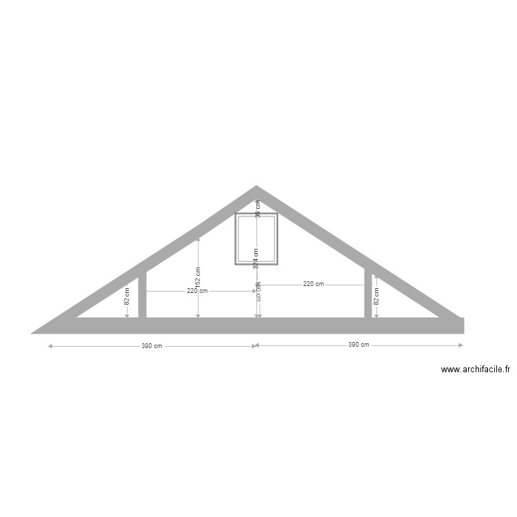 fresnes coupe comble 26012020 3. Plan de 0 pièce et 0 m2