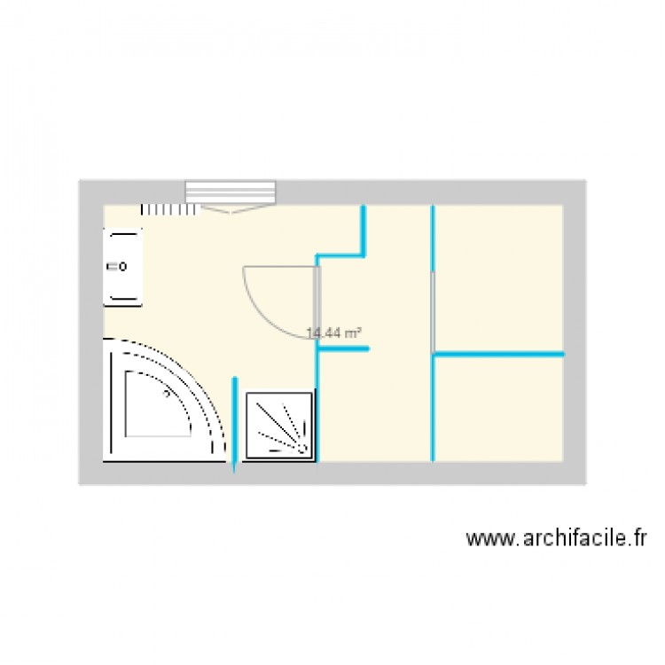 salle de bain grand bray. Plan de 0 pièce et 0 m2