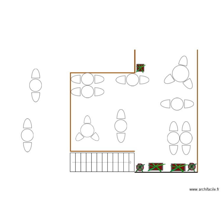 terrasse aménagement 1. Plan de 0 pièce et 0 m2