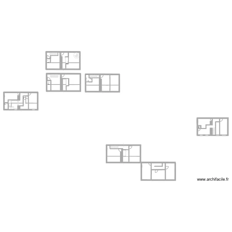 etage saint hilarion. Plan de 
