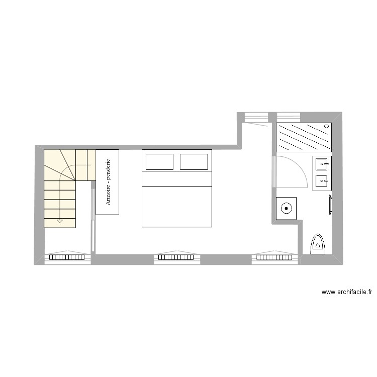 Fleurs étage 7. Plan de 0 pièce et 0 m2