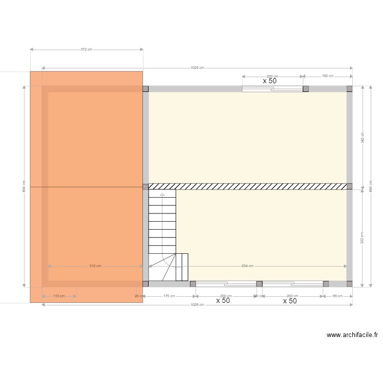 REBSOMEN ETAGE. Plan de 0 pièce et 0 m2