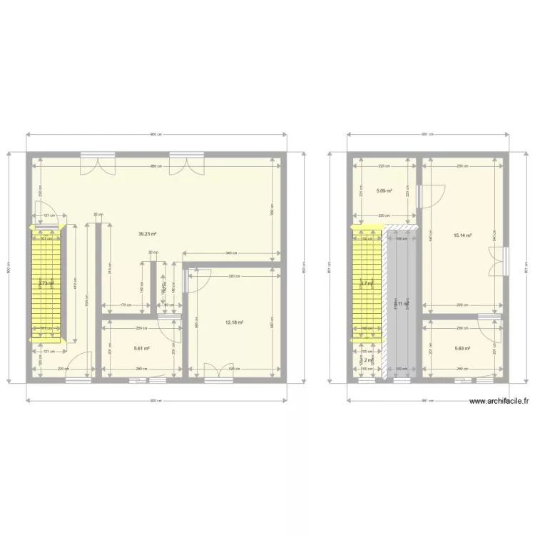 MALIBE 7BIS. Plan de 