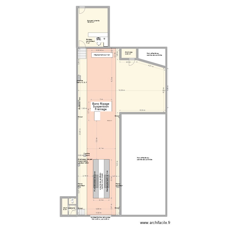 CCT VL WITRY LES REIMS. Plan de 8 pièces et 315 m2