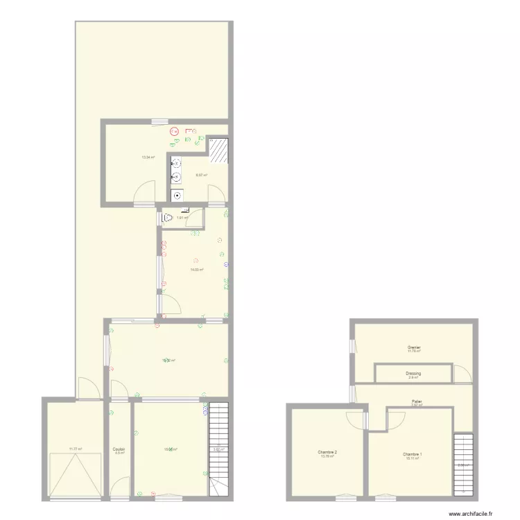 Plan &eacute;lec. Plan de 