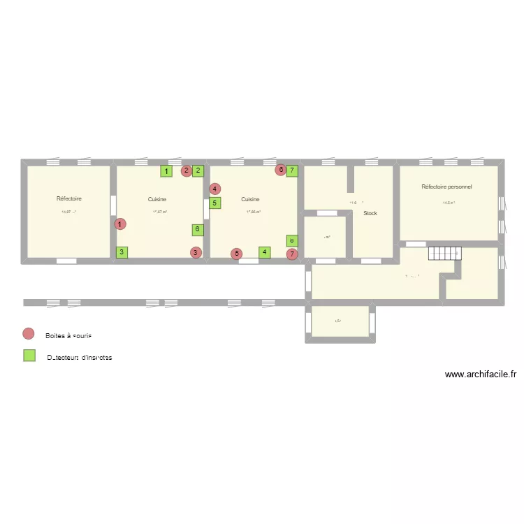 FEDASIL FLORENNES. Plan de 