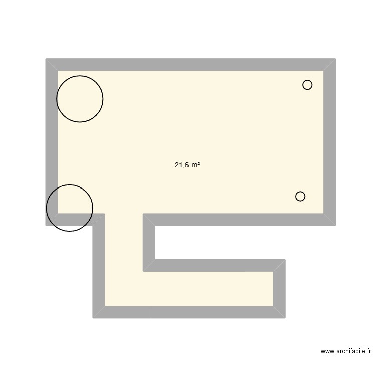 plan epicerie st martin heres sonepar. Plan de 1 pièce et 22 m2