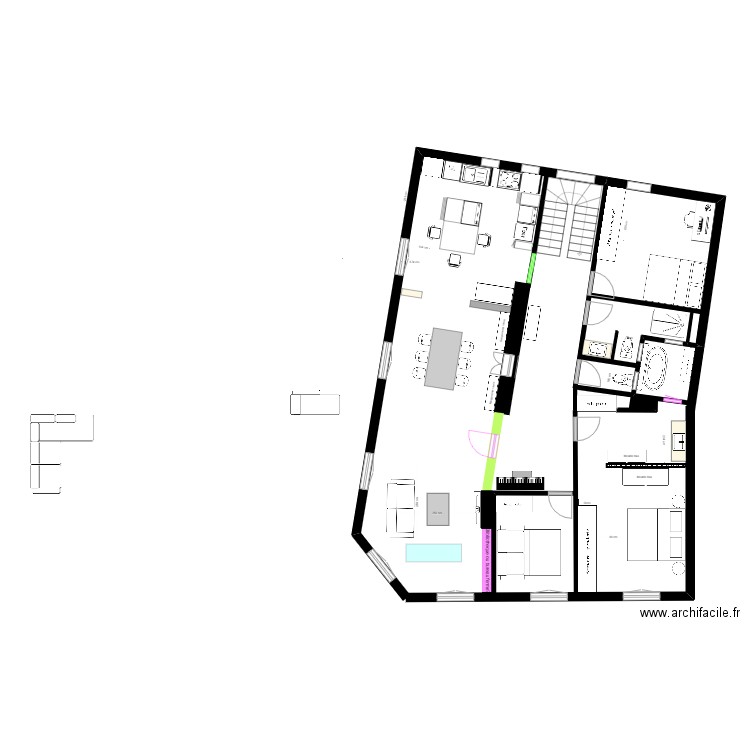 Master - V7 avec puits lumiere. Plan de 0 pièce et 0 m2