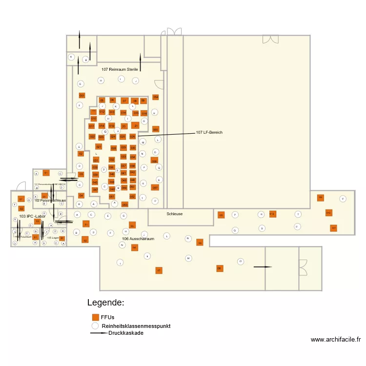 Reinraum 100 n4. Plan de Reinraum 100 n4. Plan de