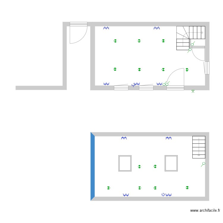 Maison Berneau. Plan de 0 pièce et 0 m2