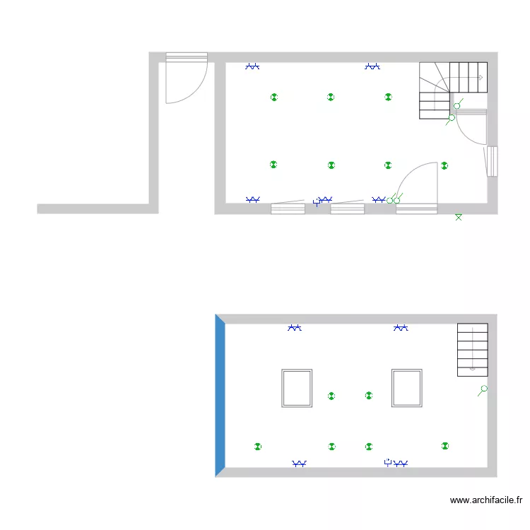Maison Berneau. Plan de Maison Berneau. Plan de