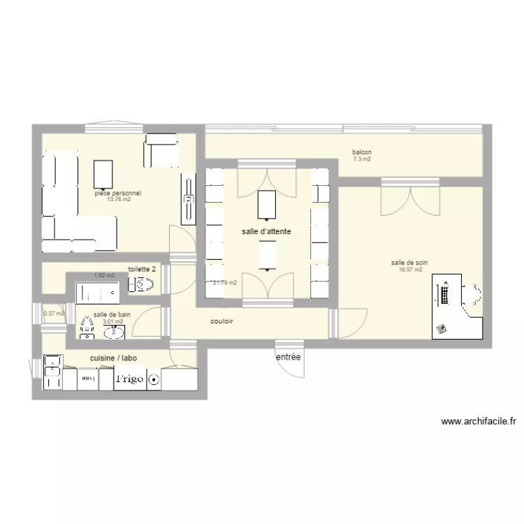 cabinet dentaire final. Plan de cabinet dentaire final. Plan de