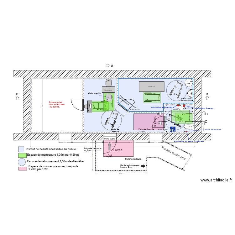 REZ CHAUSSEEWC 125. Plan de 0 pièce et 0 m2