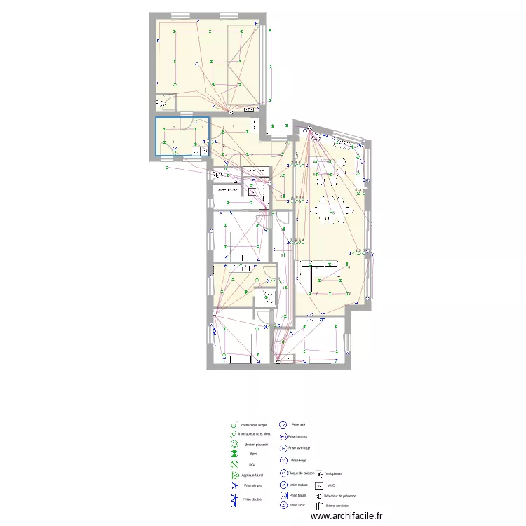 Chantier Client Johan et Anthony. Plan de 