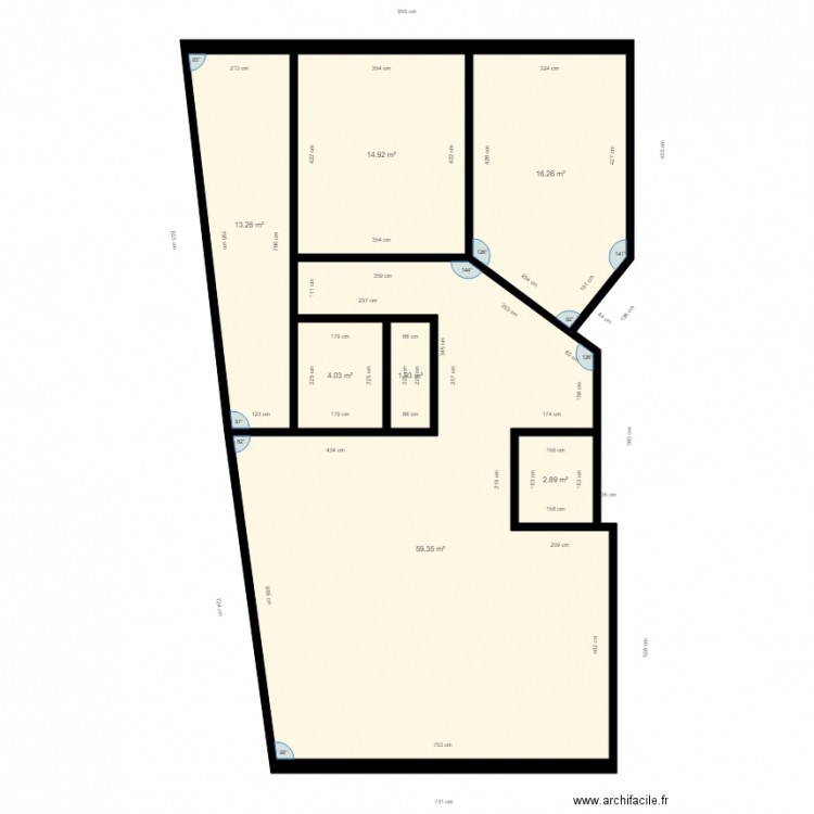 churchill 135 etage 6. Plan de 0 pièce et 0 m2