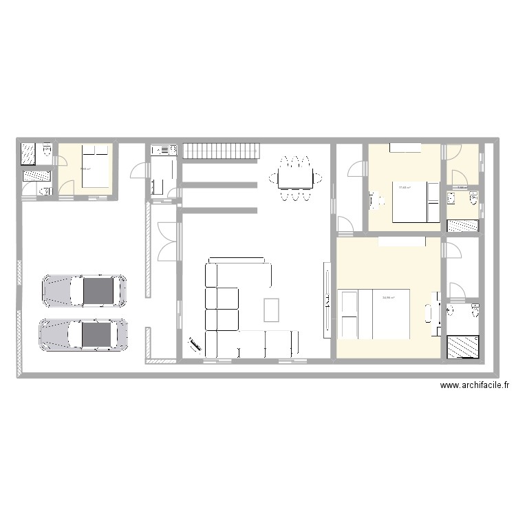 Ma maison. Plan de 0 pièce et 0 m2