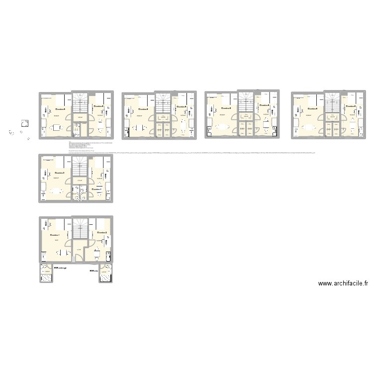 20251202_choix_SDB. Plan de 36 pièces et 261 m2
