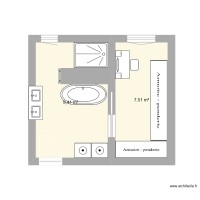 Salle de bains fille