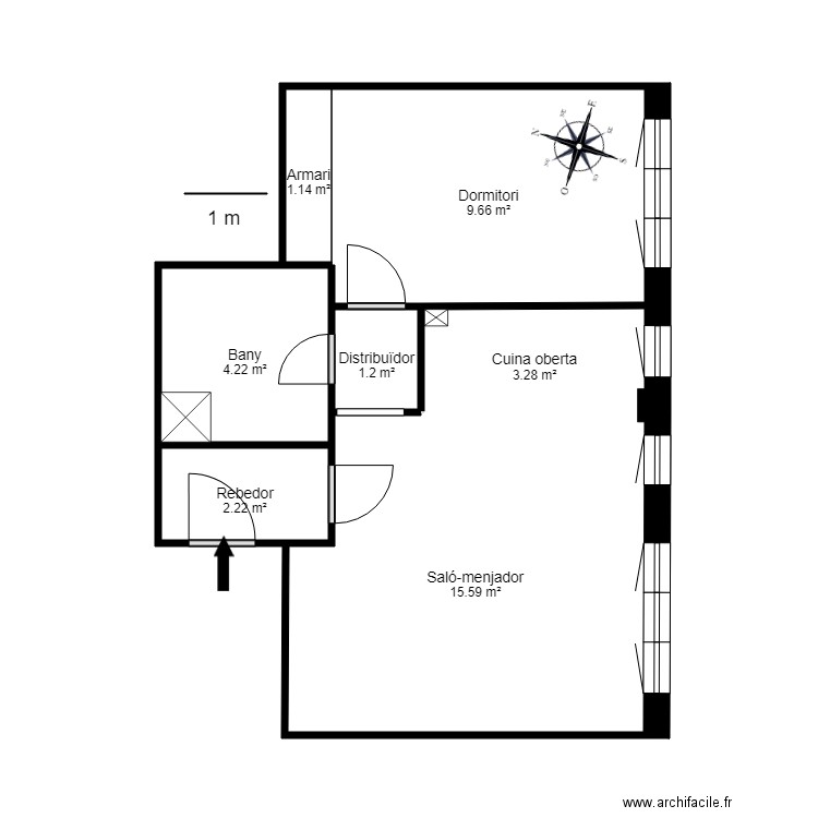 ED LUX MENYS 2 PORTA 3 ENCAMP. Plan de 0 pièce et 0 m2