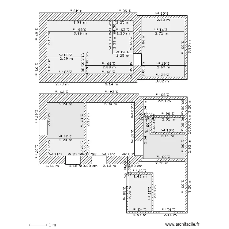 agrandissement 2. Plan de 