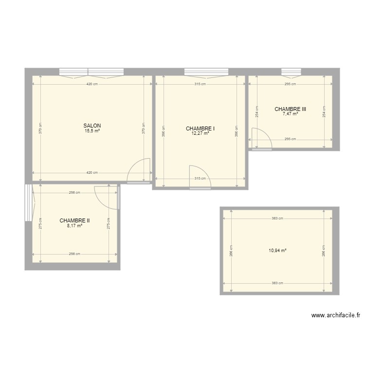 Appartement Nanchen Hedwige4. Plan de 0 pièce et 0 m2