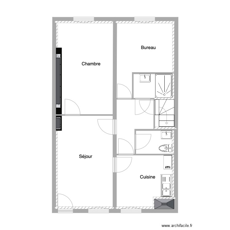 Kazazianprojet1. Plan de 0 pièce et 0 m2