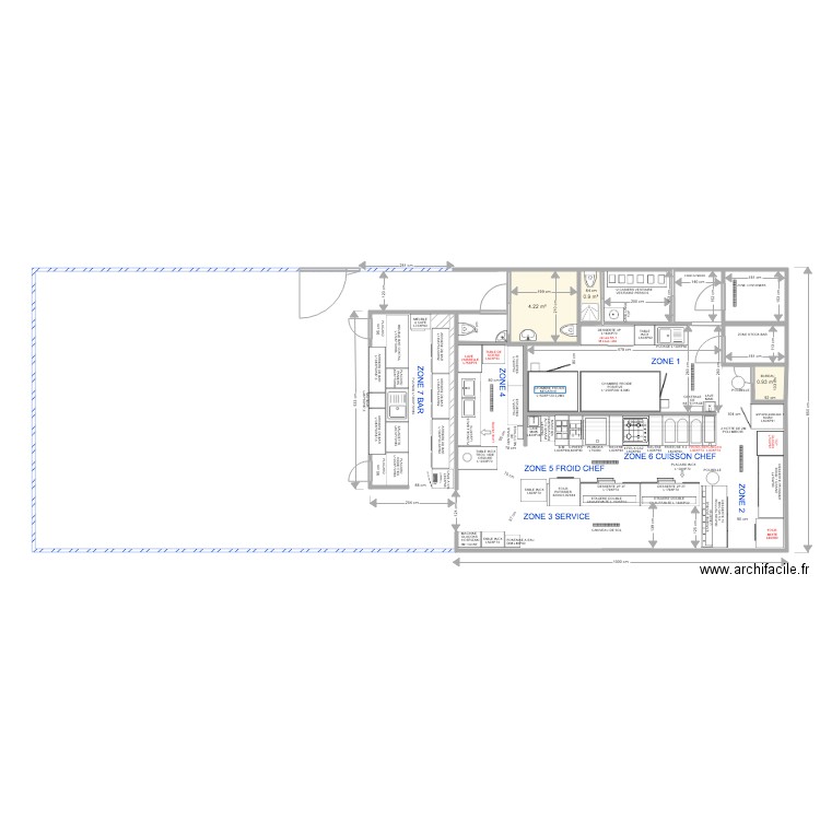esterel plage . Plan de 0 pièce et 0 m2