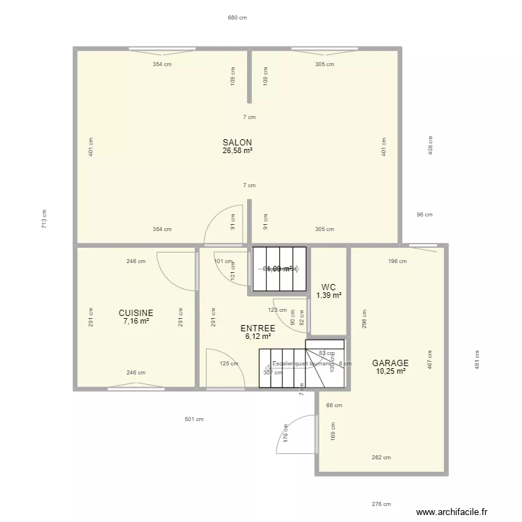 RDC MARAIS. Plan de 