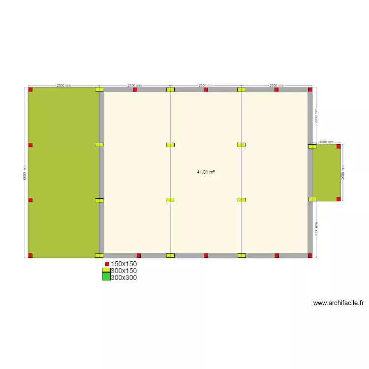 Величково Сваи. Plan de 