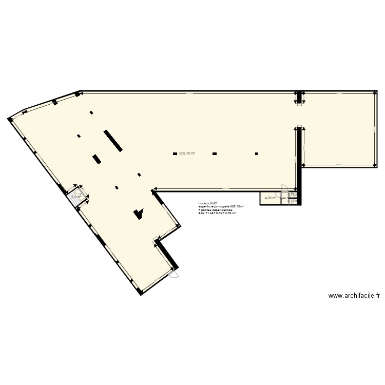 st maclou rdc. Plan de 0 pièce et 0 m2