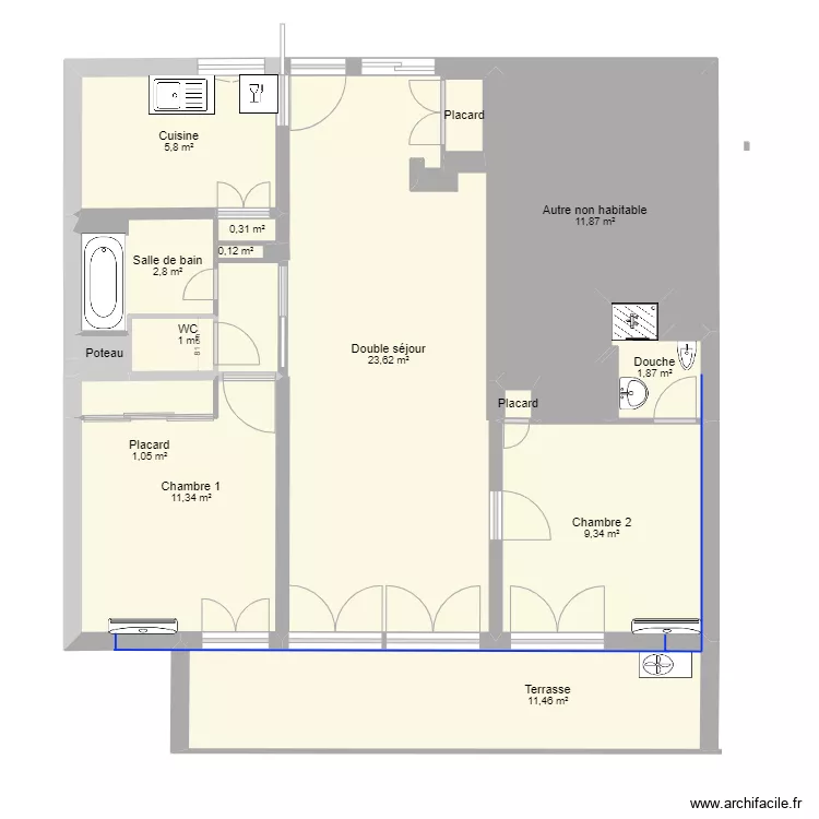 Saint Clair 4. Plan de Saint Clair 4. Plan de