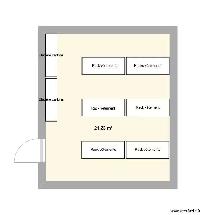 Entrepôt n°2. Plan de Entrepôt n°2. Plan de