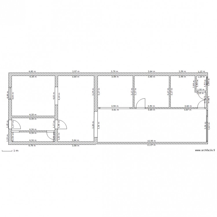 baie vitrée coulissante2. Plan de 0 pièce et 0 m2