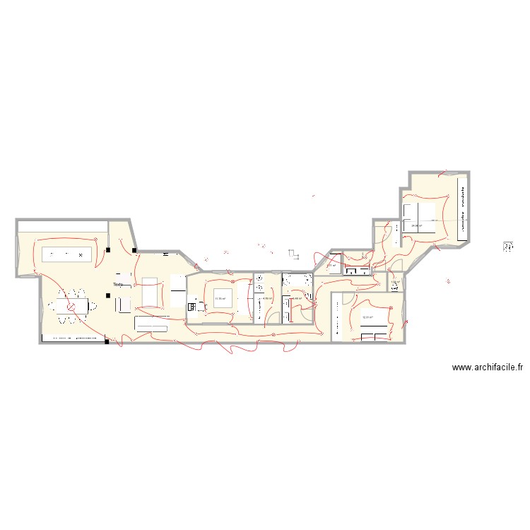 ferraz 54 iluminacion. Plan de 0 pièce et 0 m2