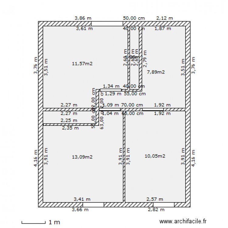 etage 3. Plan de 0 pièce et 0 m2