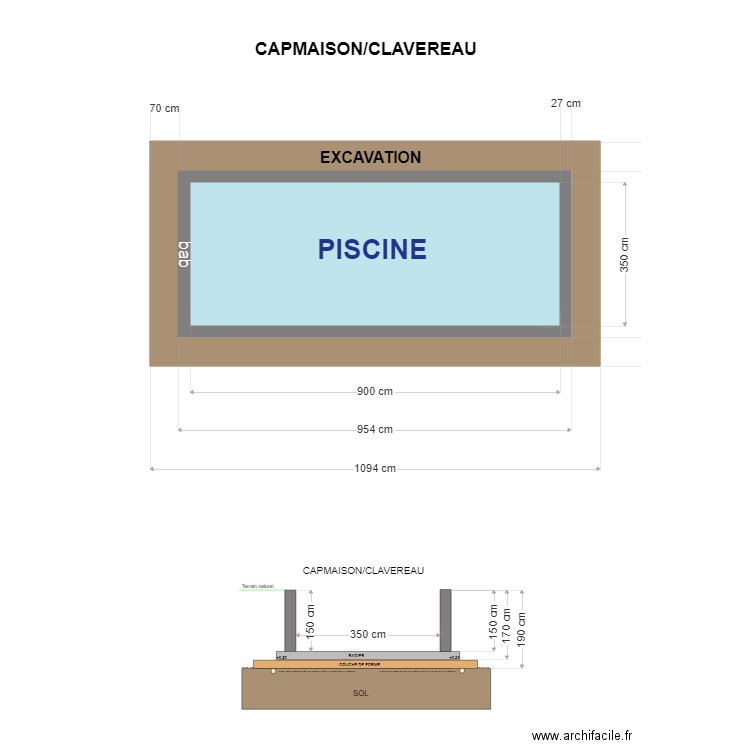 CLAVEREAU 5. Plan de 0 pièce et 0 m2