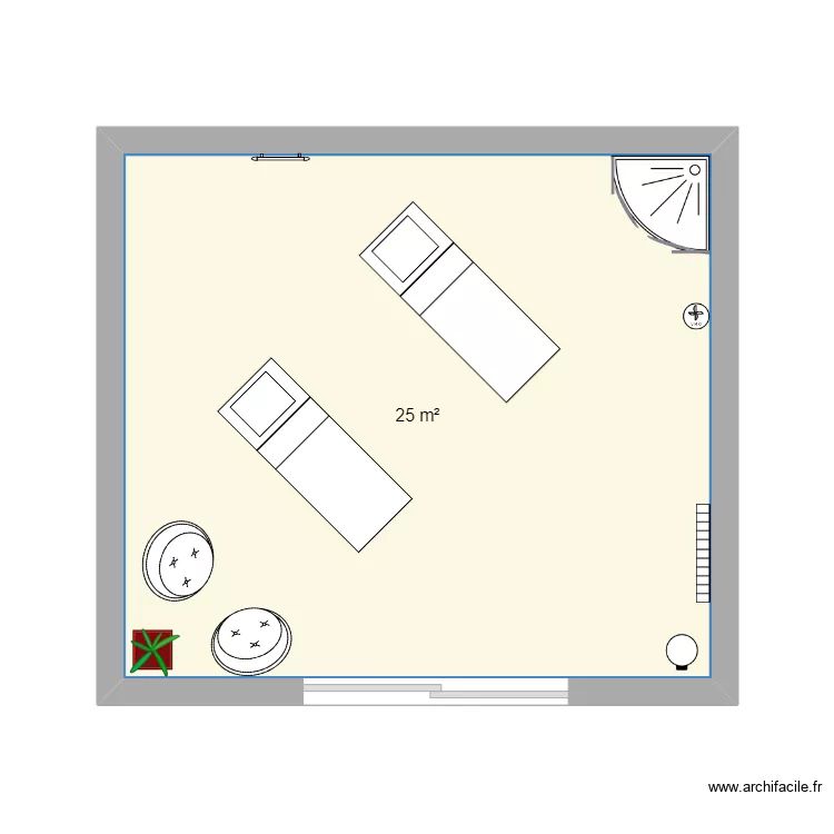 cabine soin corps duo. Plan de cabine soin corps duo. Plan de