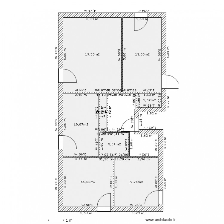 Base. Plan de 0 pièce et 0 m2