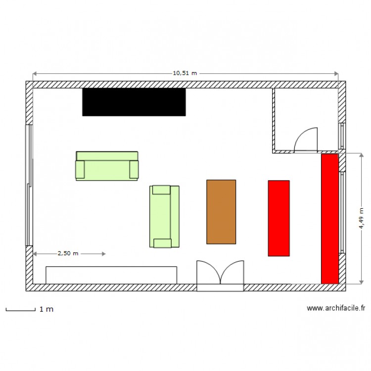 1er Ã©tage vmeublÃ©. Plan de 0 pièce et 0 m2