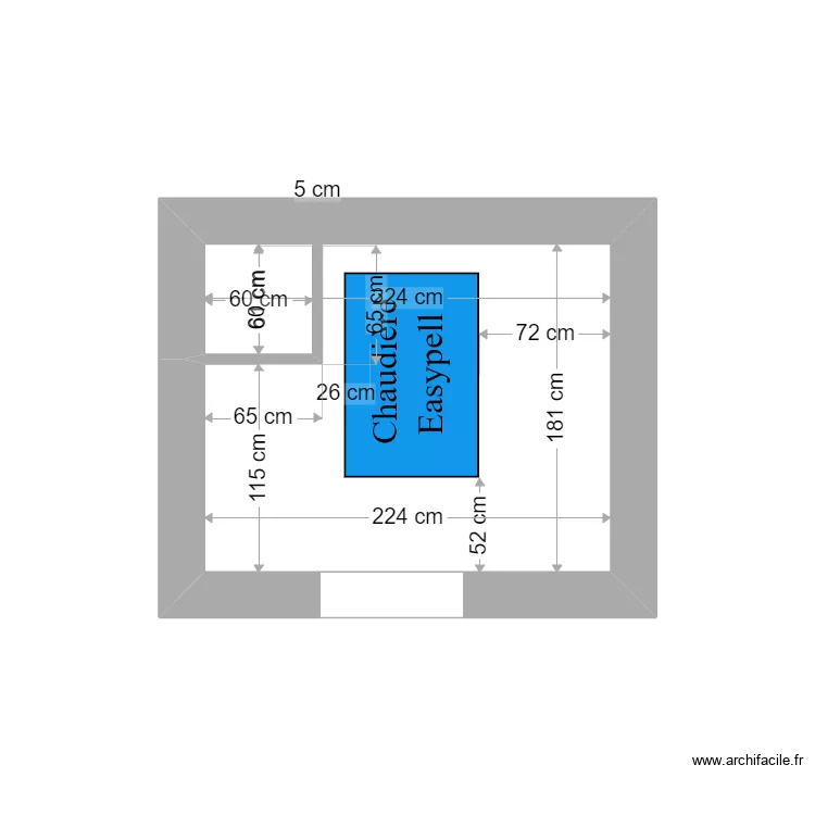 Cholet cuissy geny. Plan de 