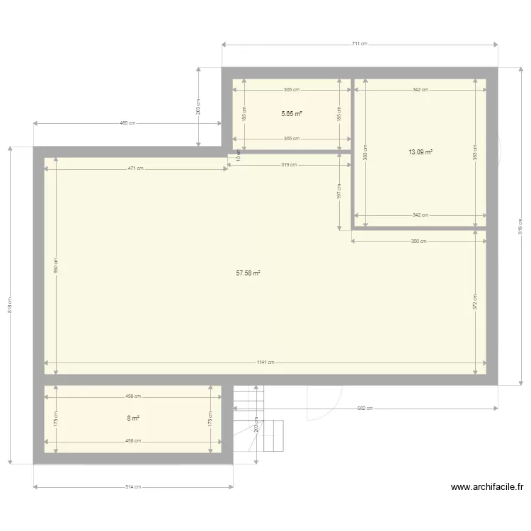 Etage 3. Plan de 