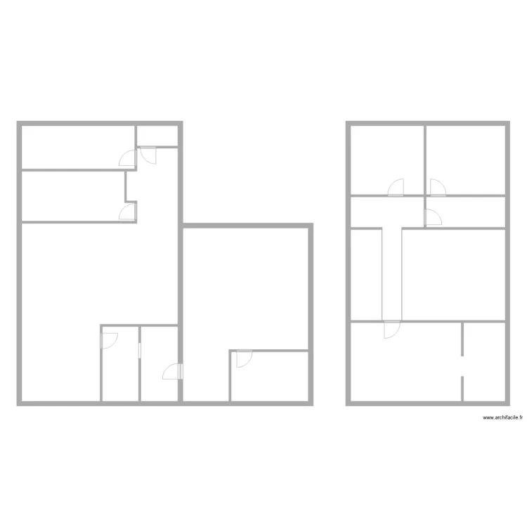 WENDLING ERSTEIN MAISON. Plan de 