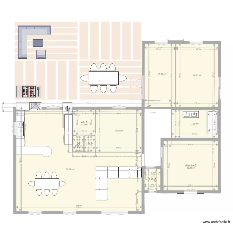 maison muy 25. Plan de 